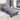 Luxurious Dark Brown Latex Suede Fabric Bed - Elegant Grey Design foltm - 1556MUTUKISPACE