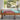 Luxurious Green and Grey Cotton - Linen Blend Bed with Coconut Palm Latex foltm - 1557MUTUKISPACE