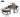 Stylish Sintered Stone & Metal Coffee Table - White, Black, Gray & Brown Finishes frg - 495MUTUKISPACE