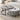 Modern Sintered Stone Accent Coffee Table with Sleek PU Leather and Particle Board Finish - Gray, White, Black frg - 497MUTUKISPACE