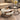 Elegant Modern Sintered Stone and Wood Coffee Table with Metal & PU Leather Accents - Gray, White, Brown frg - 502MUTUKISPACE
