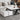 Elegant Sintered Stone Coffee Table with Metal Frame and PU Leather Accents frg - 505MUTUKISPACE