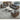 Luxurious Dark Brown Gray Sofa with Solid Wood Frame - Orange and Latex Faux Leather Upholstery fsj - 1027MUTUKISPACE