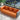 Modern Orange & Gray Faux Leather Sofa with Pine Wood Frame fsj - 1030MUTUKISPACE