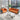 Modern Orange & Gray Faux Leather Sofa with Pine Wood Frame fsj - 1030MUTUKISPACE