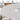Elegant Natural Wood & Sintered Stone Table - Modern White & Gray Finish with Ash Wood Layers fsm - 315MUTUKISPACE