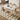 Sleek Off - White Chair with Natural Wood and Black Brown Ash Wood - PU Leather Finish fsm - 966MUTUKISPACE