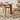 Sleek Off - White Chair with Natural Wood and Black Brown Ash Wood - PU Leather Finish fsm - 966MUTUKISPACE