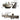 Elegant White Coffee Table with Sintered Stone and Solid Wood Particle Board fsm - 970MUTUKISPACE
