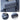 Stylish Leathaire Sofabed in Blue, Orange, and Gray for Modern Living Rooms fsq - 1422MUTUKISPACE