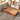 Modern Leathaire Sofabed in Orange, Beige, and Light Blue for Stylish Living Rooms fsq - 1423MUTUKISPACE