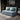 Elegant Blue and Light Gray Cotton - Linen Sofabed with Wooden Frame - Modern Living Room Essential fsx - 1001MUTUKISPACE