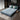 Elegant Blue and Light Gray Cotton - Linen Sofabed with Wooden Frame - Modern Living Room Essential fsx - 1001MUTUKISPACE