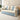 Stylish Cotton - Linen Sofabed in Vibrant Orange Beige with Light Blue, Dark Green, Gray, Yellow, and Brown Accents fsx - 1007MUTUKISPACE