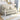 Stylish Solid Wood Sofabed - Khaki, White & Light Blue Cotton - Linen Blend fsx - 997MUTUKISPACE