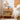 Beech Wood Rattan Nightstand - Natural Wood Color Multi - Layer Board Nightstand fxgmz - 589MUTUKISPACE