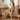 Mid - Century Modern Beech Wood & Rattan Dining Chair with Brown PU Leather Seat fxgmz - 592MUTUKISPACE