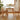 Elegant White Natural Wood Dining Table with Durable Sintered Stone Top & Sturdy Beech Wood Multi - Layer Board fxgmz - 598MUTUKISPACE