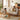 Luxurious Goose Down Corduroy Sofa in Off White with Oak Wood and Color Options fxgmz - 604MUTUKISPACE