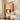 Stunning Natural Beech Wood Cabinet with Glass Shelves – Multi - Layer Durability for Modern Homes fxgmz - 609MUTUKISPACE