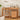 Beech Wood Multi - Layer Board Cabinet with Metal Accents - Natural Finish fxgmz - 612MUTUKISPACE