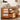 Beech Wood Multi - Layer Board Cabinet with Metal Accents - Natural Finish fxgmz - 612MUTUKISPACE