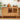 Stylish Beech Wood Multi - Layer Cabinet with Glass Doors and Synthetic Leather Accents fxgmz - 614MUTUKISPACE