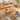 Stylish Beech Wood Multi - Layer Coffee Table with Modern Metal Accents fxgmz - 619MUTUKISPACE