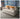 Convertible Sofa Bed with Green Dark Blue Light Gray Techno Fabric and White Wooden Frame fxgz - 273MUTUKISPACE