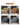 Stylish Multi - Color Sofa Bed: Yellow, Orange, Dark Gray & Off White with Brown Wood Techno Fabric fxgz - 292MUTUKISPACE