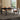 Elegant Black Matte Table with Stunning White Marble Top fxj - 679MUTUKISPACE