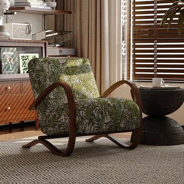 Faux Lambswool Sofa Chair – Elegant Frame, Modern Living Room Comfort fxmj - 3047MUTUKISPACE