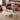 Round Coffee Table with Column Base – Chic Centerpiece for Modern Living Room fxmj - 3058MUTUKISPACE
