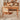 Stunning Oak and Cherry Wood Table - Elegant Design for Your Home fyg - 654MUTUKISPACE