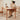 Stunning Oak and Cherry Wood Table - Elegant Design for Your Home fyg - 654MUTUKISPACE