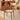 Elegant Red Oak Wood Chair with Natural Finish and Comfortable Cotton Seat fyg - 659MUTUKISPACE