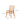 Elegant Red Oak Wood Chair with Natural Finish and Comfortable Cotton Seat fyg - 659MUTUKISPACE
