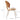 Elegant Red Oak Wood Chair with Natural Finish and Comfortable Cotton Seat fyg - 659MUTUKISPACE