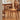 Elegant Cherry Wood Chair with Natural Rattan Accent fyg - 661MUTUKISPACE