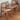 Elegant Cherry Wood Chair with Natural Rattan Accent fyg - 661MUTUKISPACE