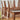 Elegant Cherry Wood Chair with Natural Rattan Accent fyg - 661MUTUKISPACE