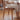 Elegant Cherry Wood Chair with Natural Rattan Accent fyg - 661MUTUKISPACE