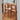 Elegant Cherry Wood Chair with Natural Rattan Accent fyg - 661MUTUKISPACE