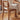 Elegant Cherry Wood Chair with Natural Rattan Accent fyg - 661MUTUKISPACE