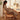 Premium Cherry Wood Natural Finish Stool - Elegant and Durable Seating fyg - 664MUTUKISPACE