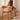 Premium Cherry Wood Natural Finish Stool - Elegant and Durable Seating fyg - 664MUTUKISPACE