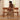 Premium Cherry Wood Natural Finish Stool - Elegant and Durable Seating fyg - 664MUTUKISPACE