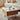 Elegant White Coffee Table with Natural Wood & Sintered Stone Top – Cherry Wood & Stainless Steel Frame fyg - 665MUTUKISPACE