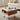 Elegant White Coffee Table with Natural Wood & Sintered Stone Top – Cherry Wood & Stainless Steel Frame fyg - 665MUTUKISPACE
