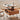 Elegant White Coffee Table with Natural Wood & Sintered Stone Top – Cherry Wood & Stainless Steel Frame fyg - 665MUTUKISPACE